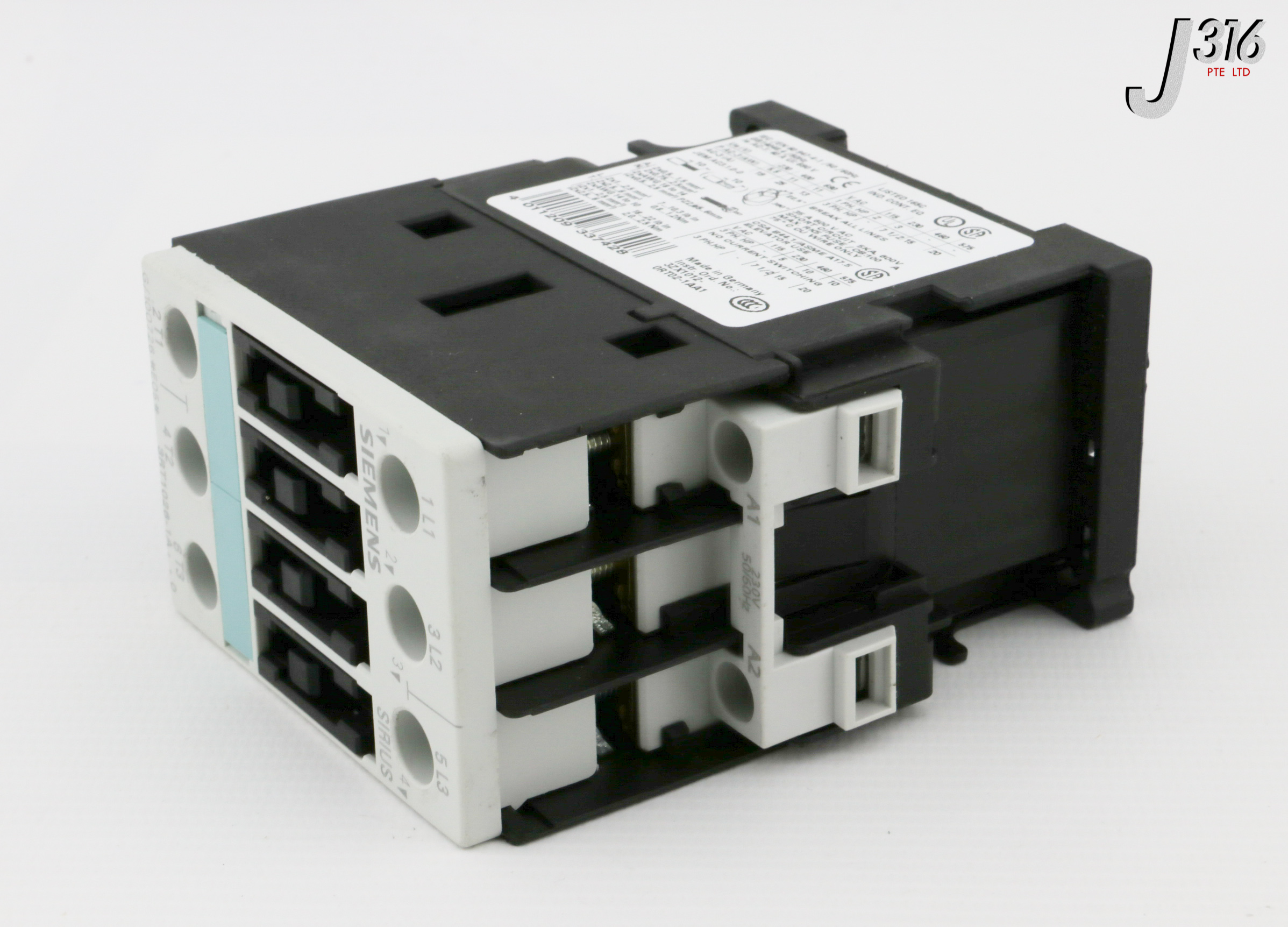 31584 SIEMENS CONTACTOR, 400V 25A 11KW (NEW) 3RT1026-1AL20 | eBay